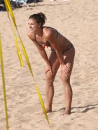 Alex Morgan Bikini Volleyball