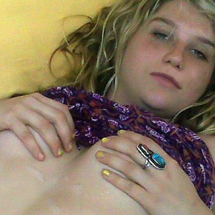 Kesha Topless Covered With Cum