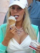 Heidi Montag Licks Ice Cream