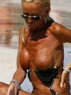 Donatella Versace Topless