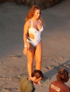 Mariah Carey Big Boobs In Swimsuit