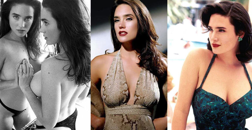 Jennifer Connelly Cleavage Photos & Porn Video & Hot Movie Scenes